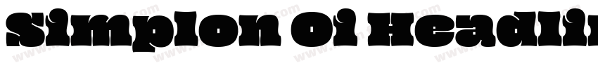 Simplon Oi Headline字体转换